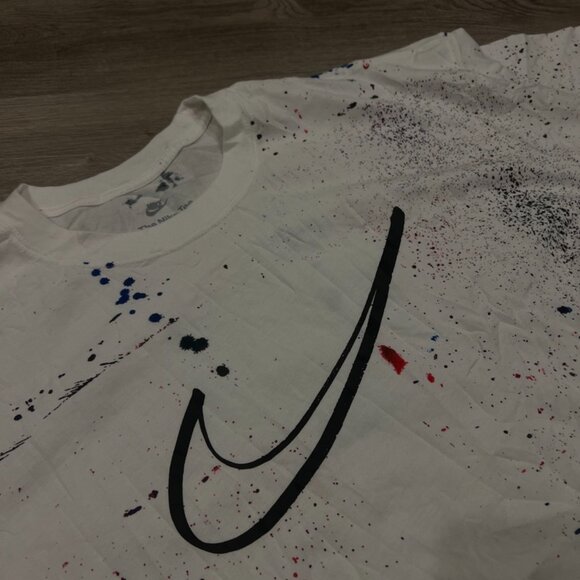 Nike×Futura Men's Swoosh Logo T Shirt - Picture 2 of 6